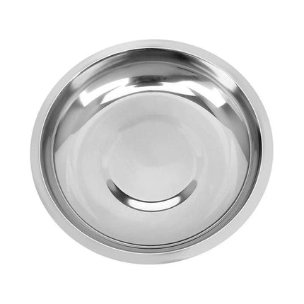 XmhyTop 4 Bowls para Salsas de Dipping - Acero Inoxidable, Color Plata, Diámetro 12 cm