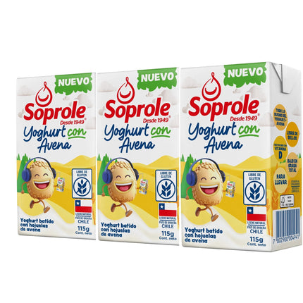 Yoghurt Con Avena, 345 g | Apishop