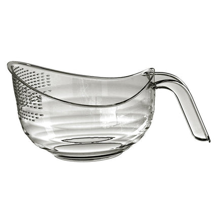 Colador De Filtro De Lavado De Arroz, Colador De Cocina Para El Hogar, Cuenco Para Frijoles, Frutas, Arroz, Gris