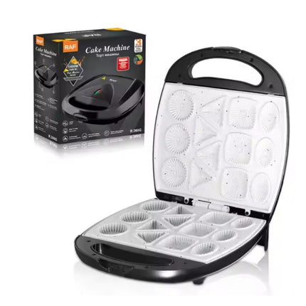 Plancha Tostador Galletas Panqueques Waflles Antiadherente
