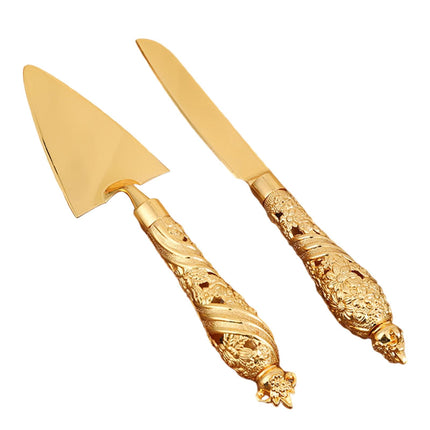 Juego De Cuchillo Y Servidor Para Pastel De Bodas Para Hornear Pastel/pizza/queso Estilo 4