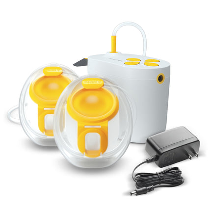 Extractor de Leche Medela Estilo Enchufable con Vasos Colectores
