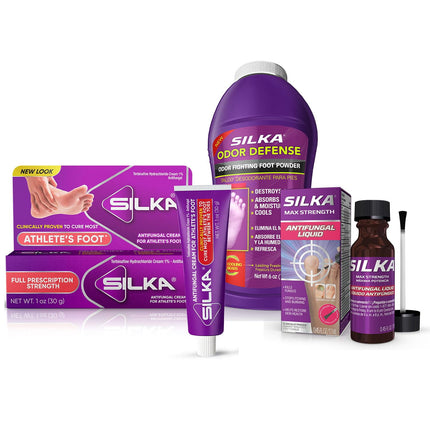 Kit de cuidado de pies Silka Emergency Max Strength Antifúngico
