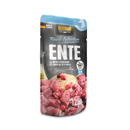 Display 12 unidades Alimento Super Premium Para Perros Sabor Pato con Arroz 125 GR
