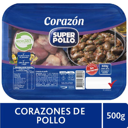 Corazón De Pollo, 500 g