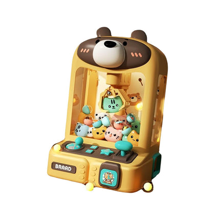 Mini Garra Máquina Dispensador De Dulces Juguetes Electrónicos Pequeños Juguetes Para Adultos Oso