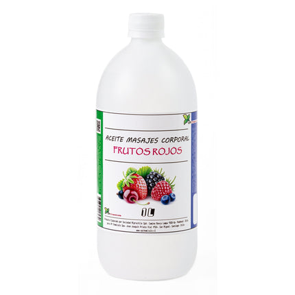 Aceite De Masajes Frutos Rojos - 1 Litro