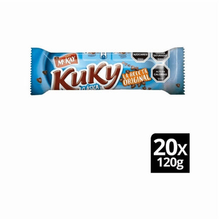 Pack x20 galleta chip Kuky® clásica 120g
