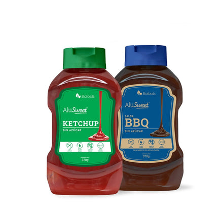 Pack AluSweet Ketchup y BBQ