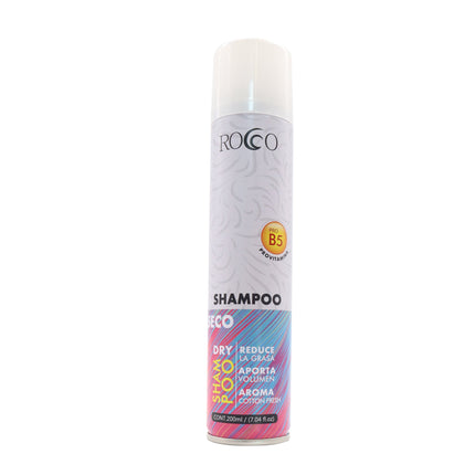 Shampoo seco con vitamina B5 elimina grasa 200ml