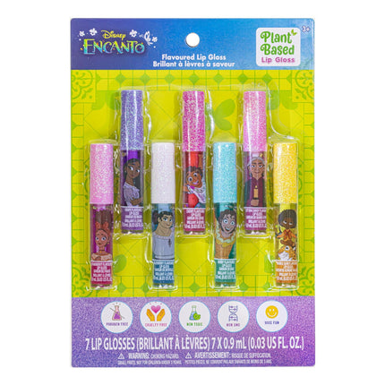 Set de brillo de labios Townley Girl Encanto 7 unidades para niños veganos de 3 años o más