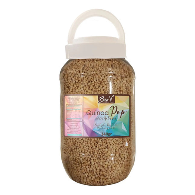 Quinoa Pop  Sin Endulzar Sin Gluten 240g Bio V