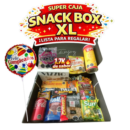 Chocolates Snack  Dulces Surtidos Caja Box Sorpresa Regalo Cumpleaños