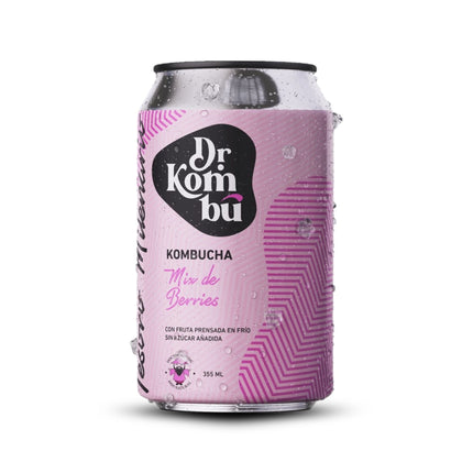 Bebida Kombucha Mix de Berries, 355 ml