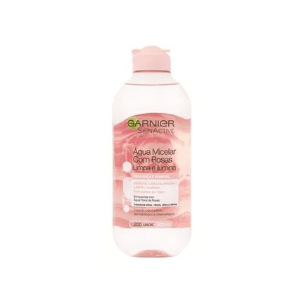 Agua micelar con rosas Garnier 400ml desmaquilla y limpia