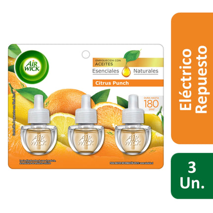 Aromatizante Eléctico Citrus Recarga, 60 ml
