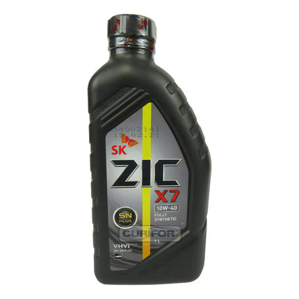Aceite Motor Zic 10w40 X7 Sp Full Sintetico 1 Litro