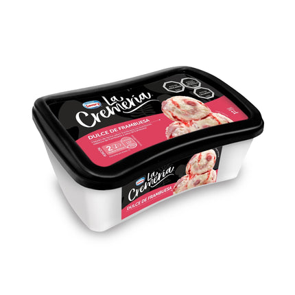 Helado La Cremería Dulce De Frambuesa, 1 L - La Cremeria | Apishop
