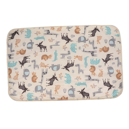Ropa de cama para bebé Pañal que cambia la almohadilla del pañal Tapete para bebés Elefante