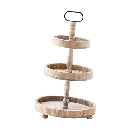 Soporte De Madera Para Cupcakes, Estantes Para Refrigerios, Exhibición De Dulces Para Dulces, Centro De Mesa, Granja