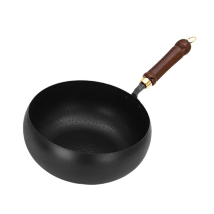 Wok Pan Sautee Many Wood Many Universal Non Stick Skillet Utensilios De Cocina Gas Iron Wok Wok Pan