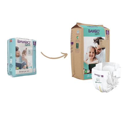 Pañal Ecológico Ecofriendly Talla XXL, 20 un.