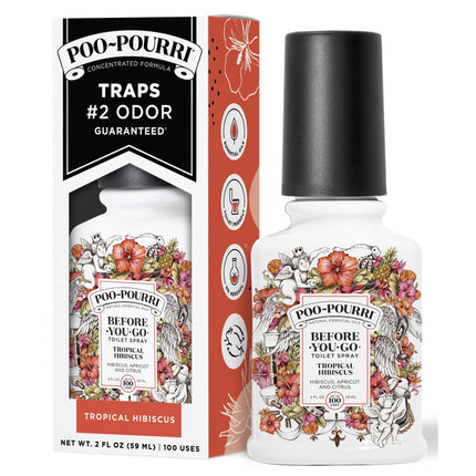 Spray de baño Poo-Pourri Before-You-Go Tropical Hibiscus 60 ml