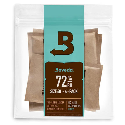 Paquetes de control de humedad Boveda 72% para caja humidificadora de madera
