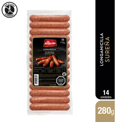Longanicilla Sureña 14 Un, 280 g