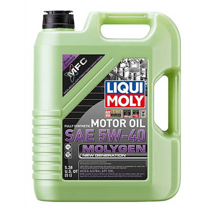 Aceite Liqui Moly Molygen New Generation 5W-40 5 lt