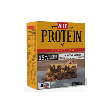 Barra Proteína Chocolate Maní 5 Un