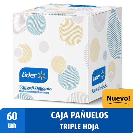 Pañuelos Triple Hoja Circulo, 60 Un