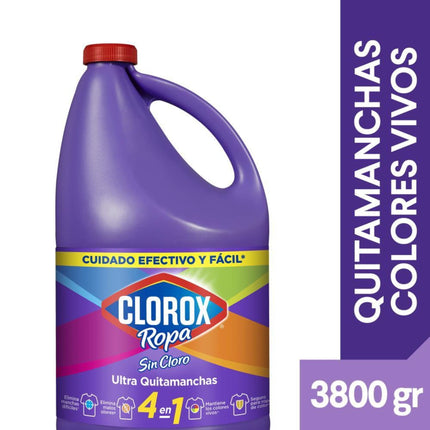 Quitamanchas Líquido Colores Vivos Sin Cloro Botella