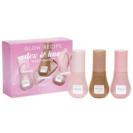 Set de cuidado de la piel Glow Recipe Dew & Hues con niacinamida, 15 ml