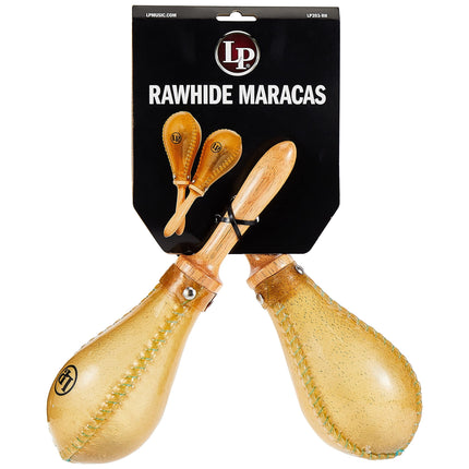 Maracas Latin Percussion LP393-RH Salsa Rawhide Natural