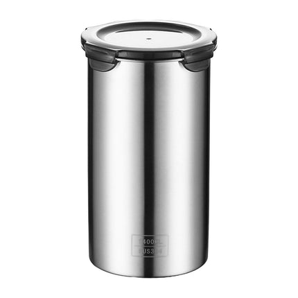Recipiente Hermético De Acero Inoxidable 304, Portátil, Reutilizable Para Té, Caramelo, Azúcar, 1400ml