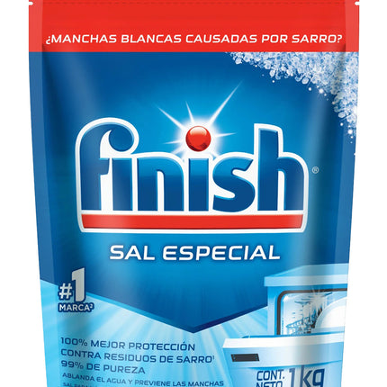 Finish Sal Anti-Sarro Lavavajilla 1 kg | Apishop.cl
