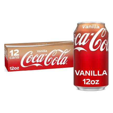 Bebidas Vanilla Lata Coca-Cola 12 x 355 ml | Apishop.cl