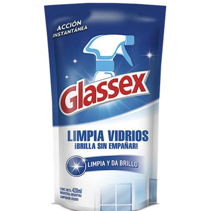 Glassex Limpia vidrios recarga 420 cc | Apishop.cl