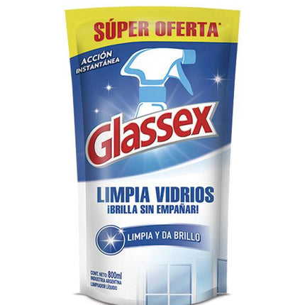 Glassex Limpia vidrios recarga 800 cc | Apishop.cl