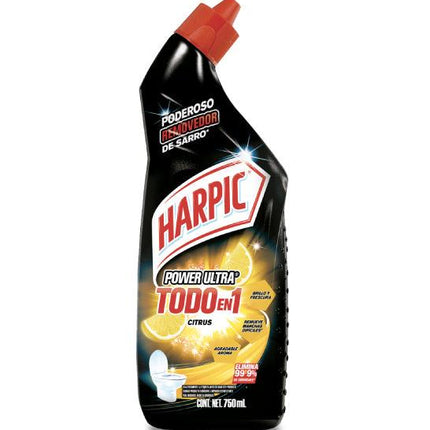 Harpic Limpiador desinfectante Max Power WC Citrus 750 cc | Apishop.cl