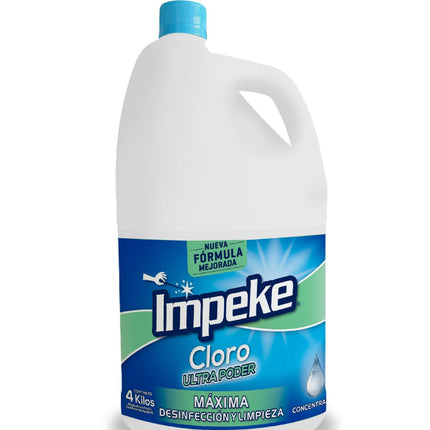Impeke Cloro Concentrado UltraPoder 4000 gr | Apishop.cl