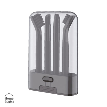 Kit 4 Cepillos Limpieza Detallada Home Logics 1 un | Apishop.cl