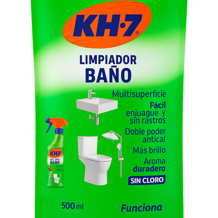 KH-7 Limpiador Baño Recarga 500 cc | Apishop.cl