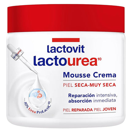 Lactovit Mousse Lactourea 400 ml | Apishop.cl