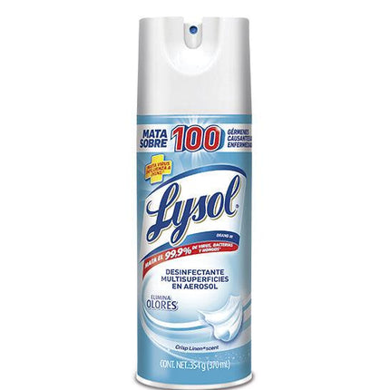 Lysol Desinfectante de ambiente y superficie linen 354 gr | Apishop.cl