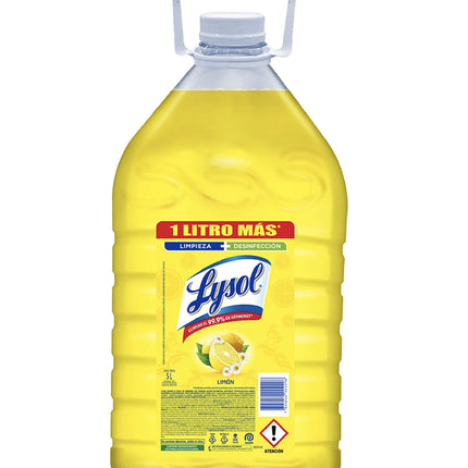 Lysol Limpia pisos Limon 5 L | Apishop.cl