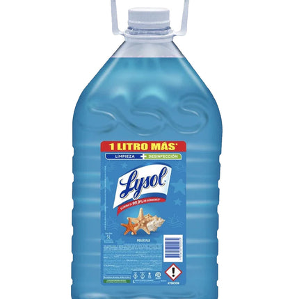 Lysol Limpia pisos Marina 5 L | Apishop.cl