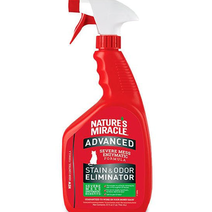 Natures Miracle Eliminador de Manchas y Olores para Gato 946 ml | Apishop.cl