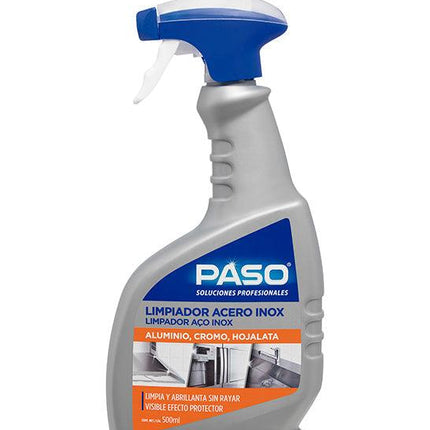 Paso Limpiador Acero Inox 500 cc | Apishop.cl